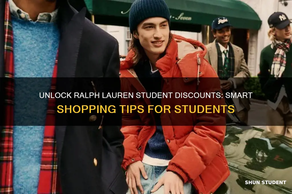 how to get ralph lauren student discount