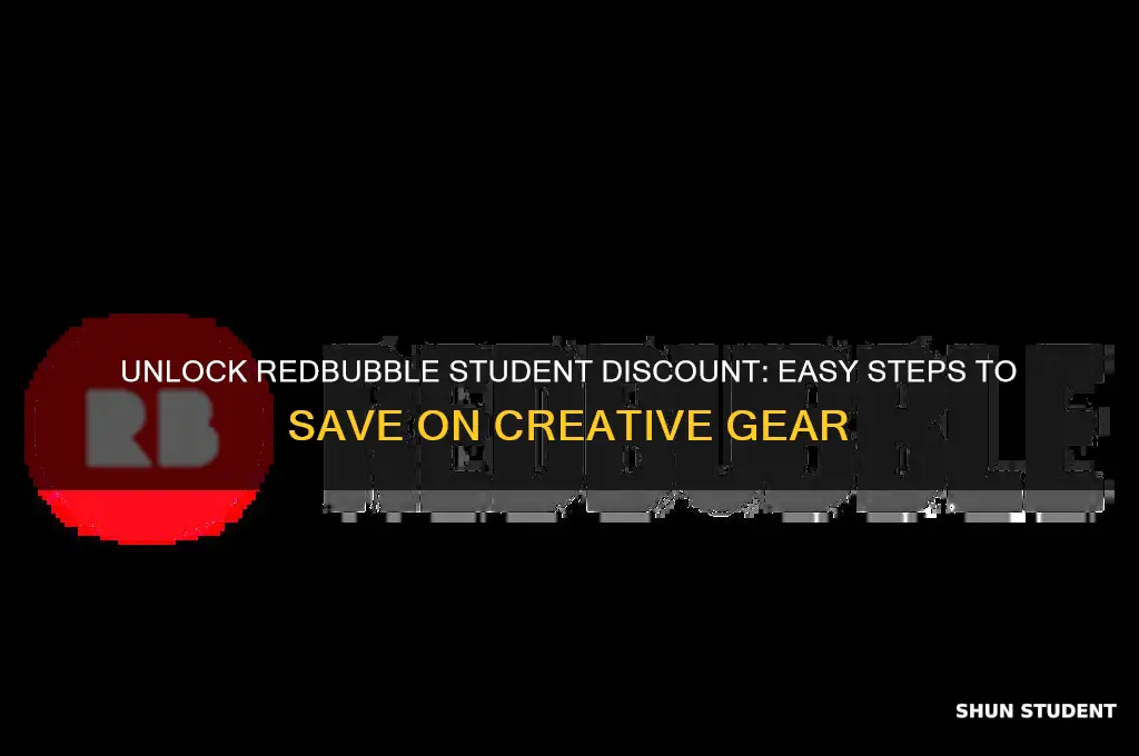 how to get redbubble student discount