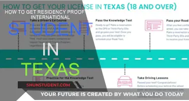Residency Proof: A Guide for International Students in Texas