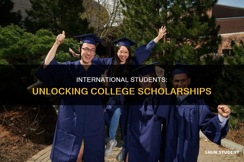 how to get scholarships for college as an international student