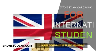 International Students: Getting a UK SIM Card