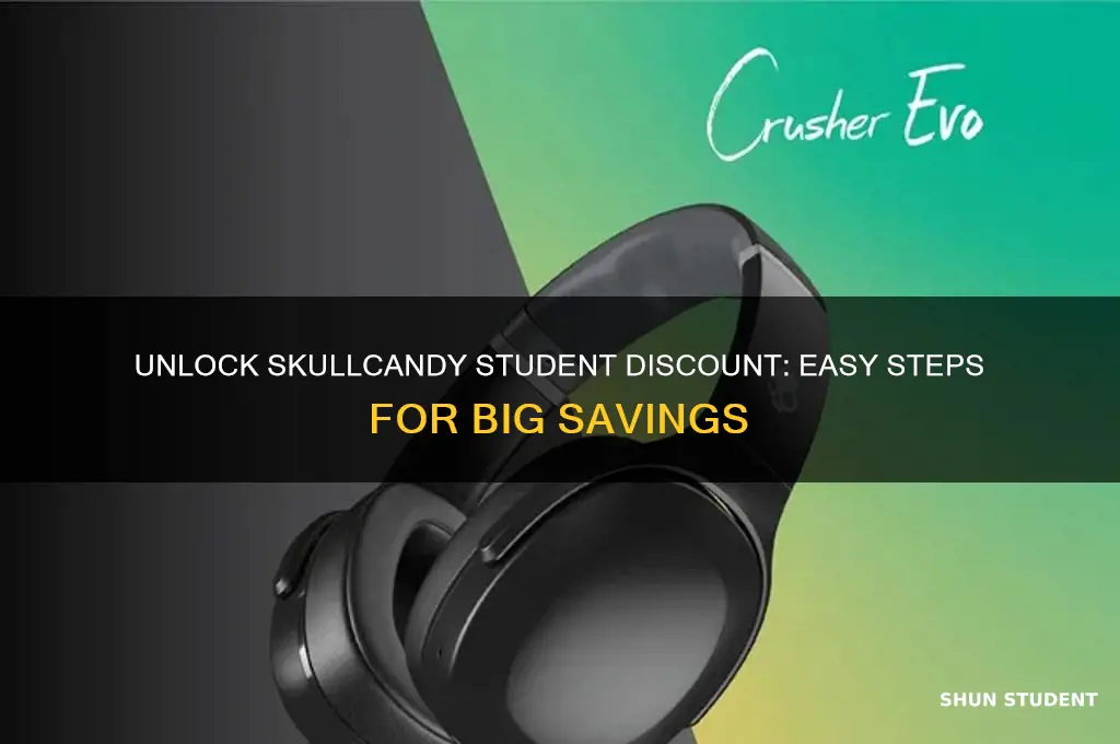 how to get skullcandy student discount