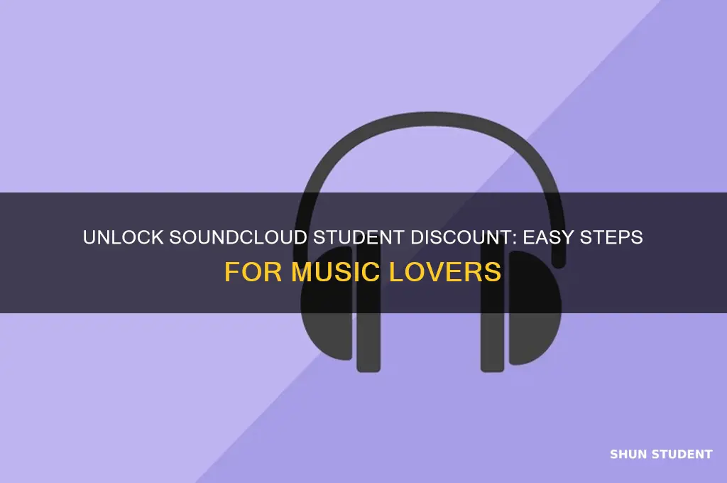 how to get soundcloud student discount