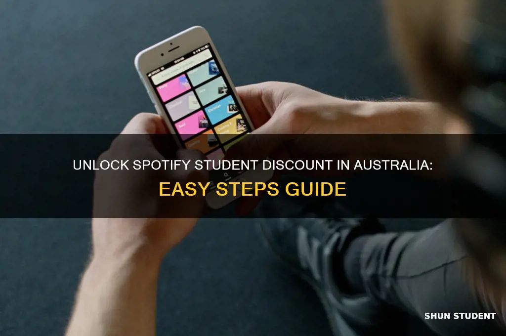 how to get spotify student discount australia