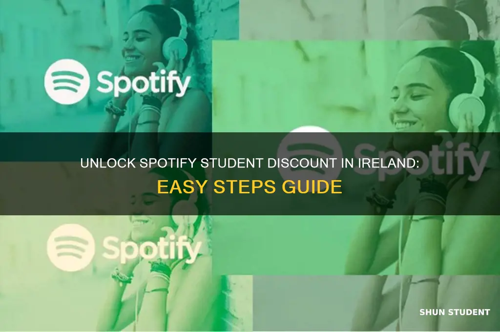 how to get spotify student discount ireland