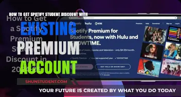 Switch to Spotify Student Discount with Your Current Premium Account