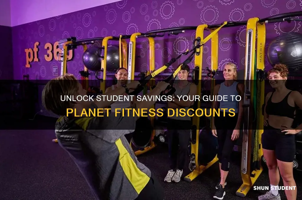 how to get student discount at planet fitness