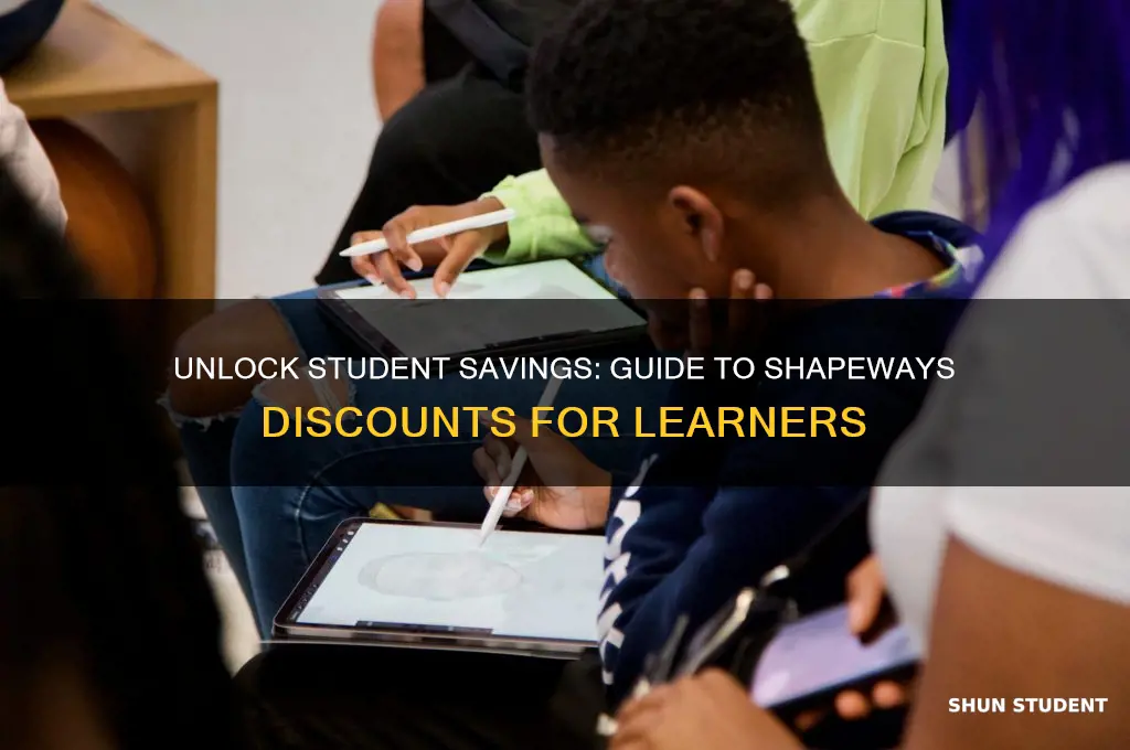 how to get student discount at shapeways