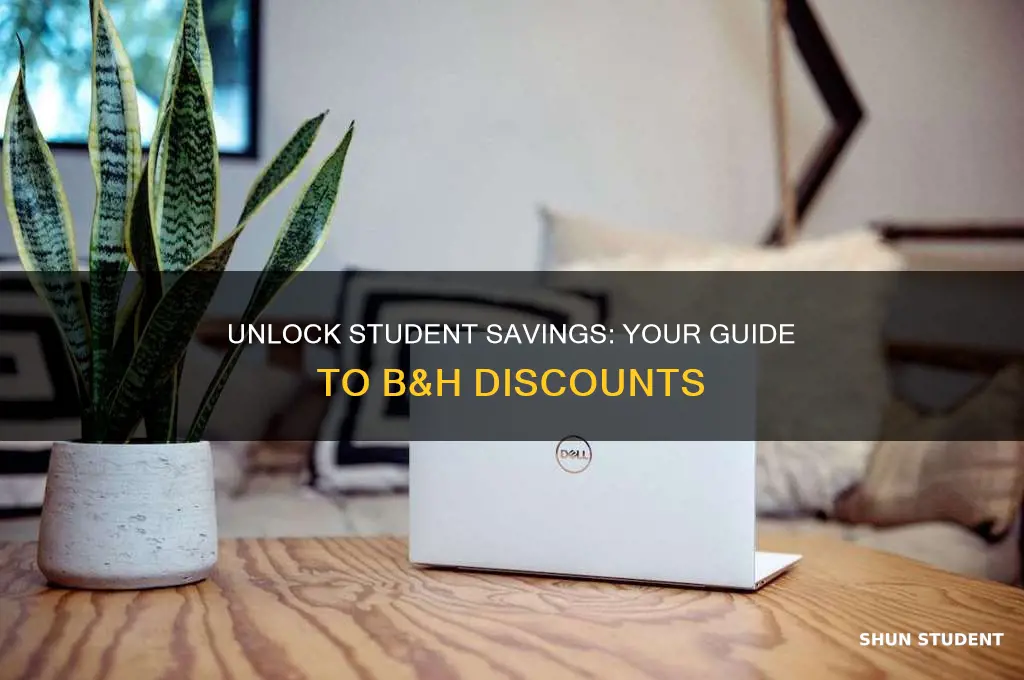 how to get student discount b&h