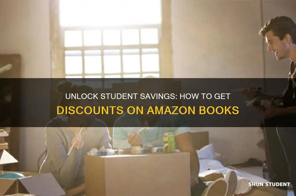 how to get student discount on amazon books