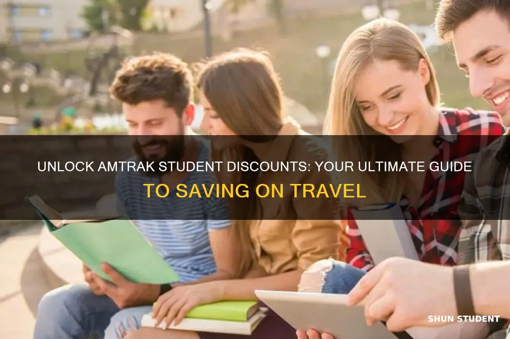 how to get student discount on amtrack