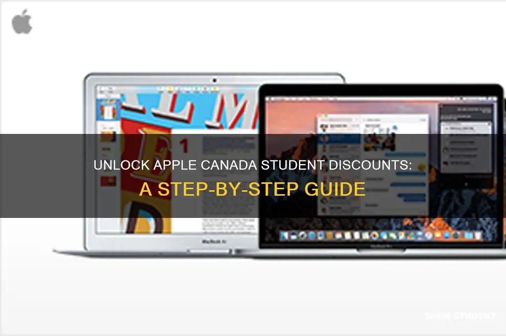 how to get student discount on apple canada