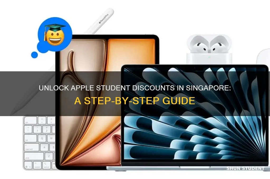 how to get student discount on apple singapore