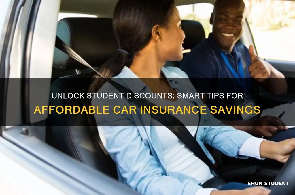 how to get student discount on car insurance