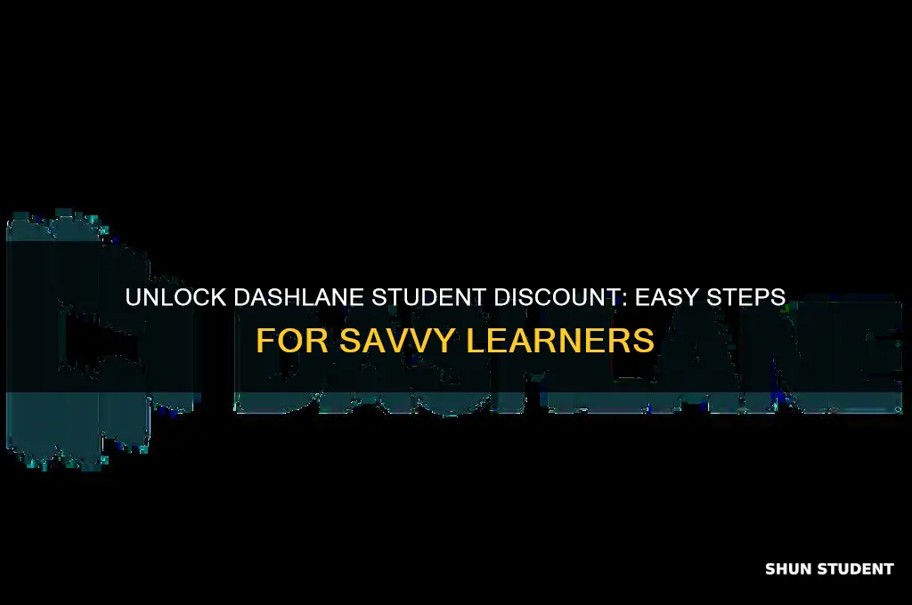 how to get student discount on dashlane