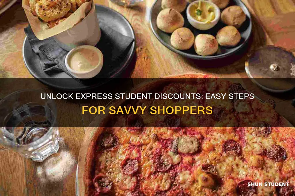 how to get student discount on express