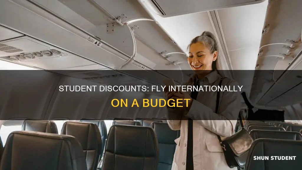 how to get student discount on international flights