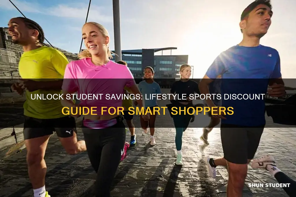 how to get student discount on lifestyle sports