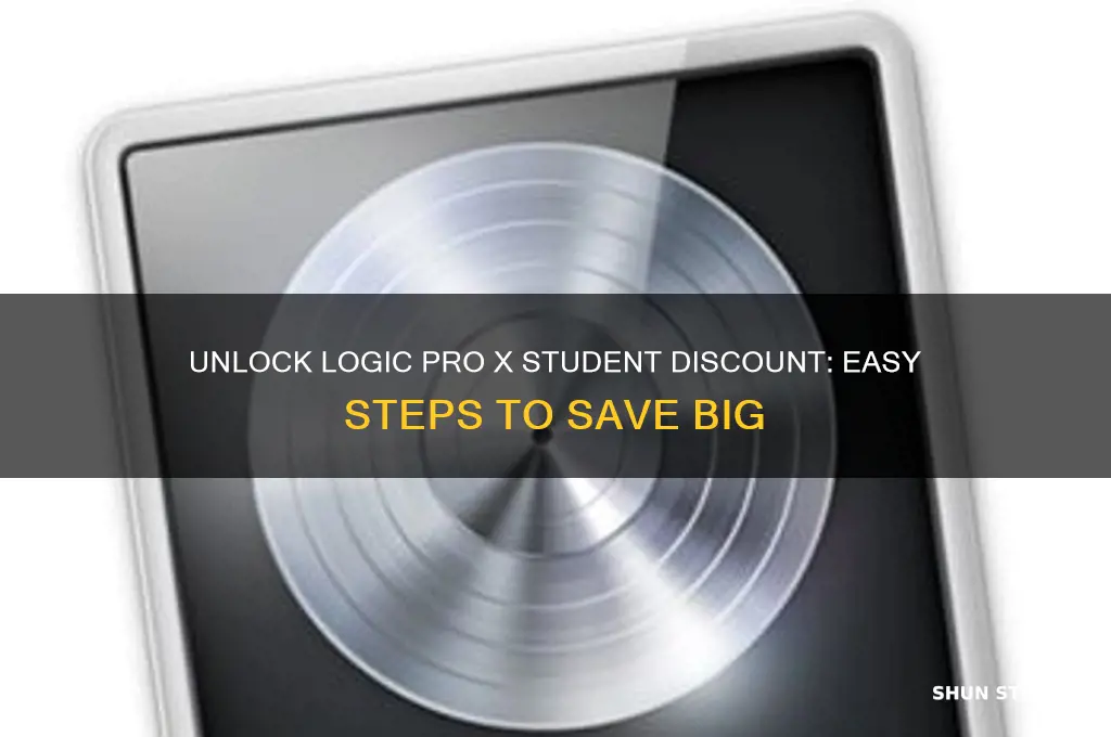 how to get student discount on logic pro x