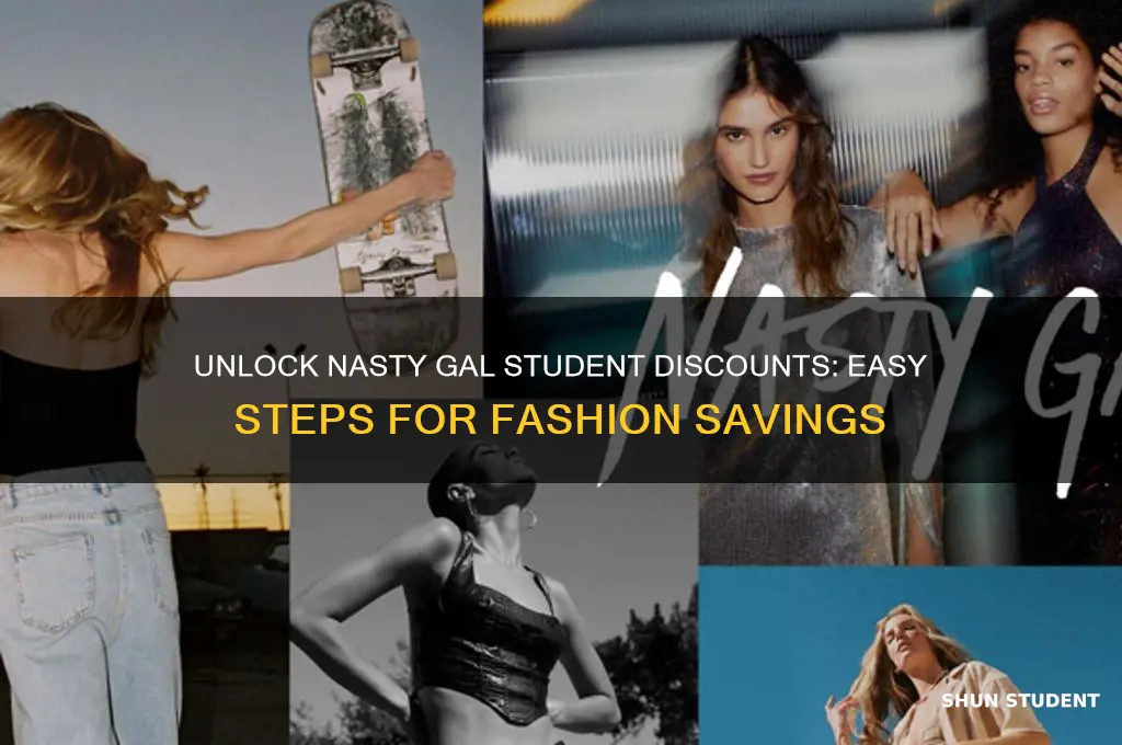 how to get student discount on nasty gal