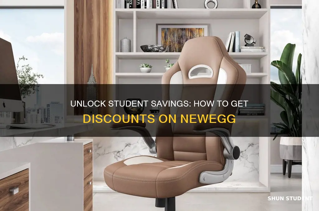 how to get student discount on newegg