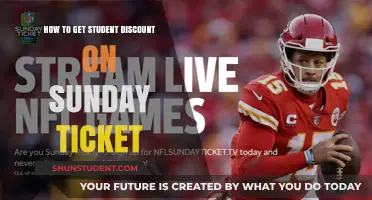Unlock Sunday Ticket Student Discounts: A Step-by-Step Guide
