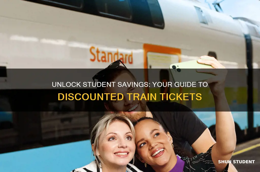 how to get student discount on train tickets