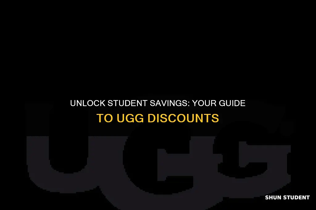 how to get student discount on ugg