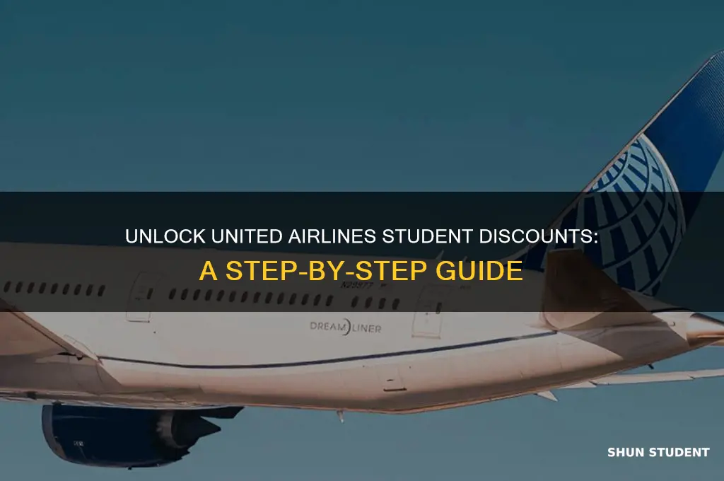 how to get student discount on united