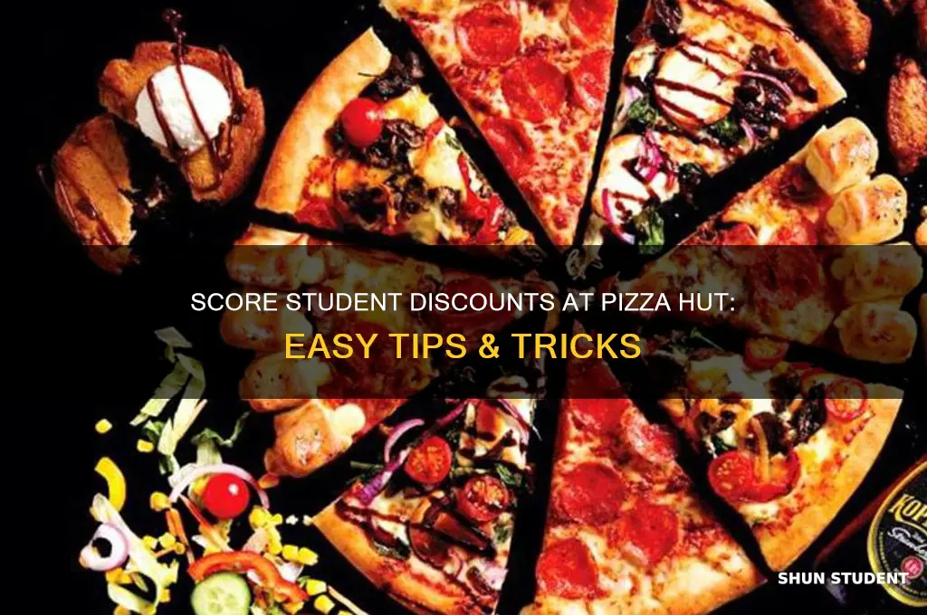 how to get student discount pizza hut