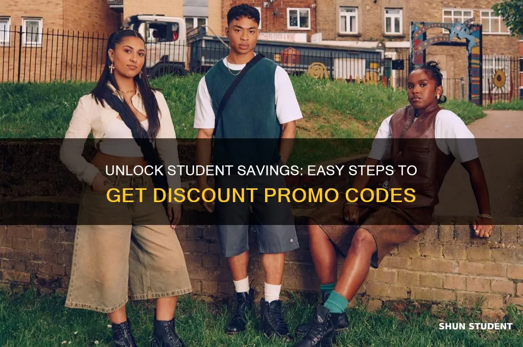 how to get student discount promo code
