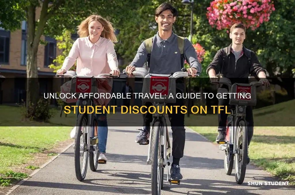 how to get student discount tfl