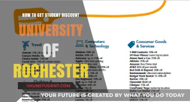 Unlock Student Discounts at the University of Rochester