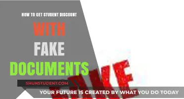 Risky Business: Crafting Fake Student IDs for Discounts