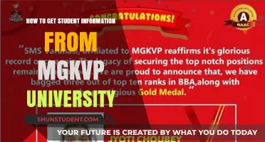 Extracting Student Data: MGKVP University Guide