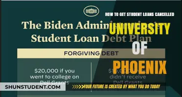 University of Phoenix: Canceling Student Loans