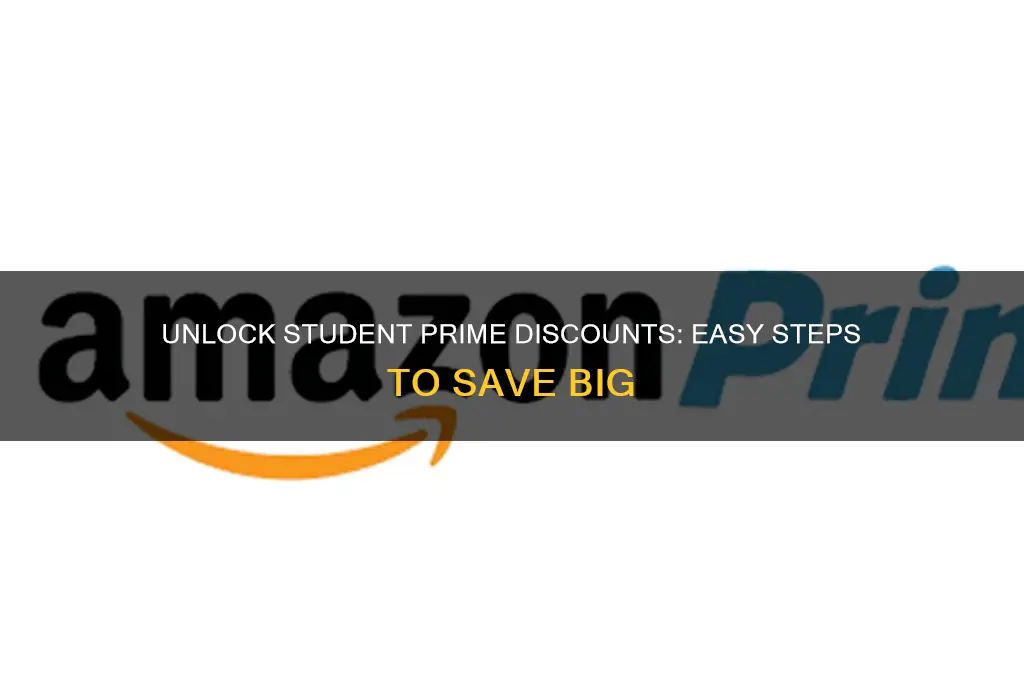how to get student prime discount
