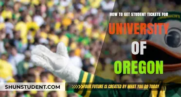 Get Student Tickets: University of Oregon Guide