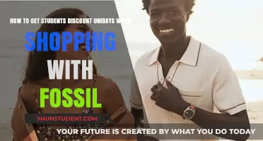 Unlock Student Savings: Fossil Shopping with UNiDAYS Discount Guide