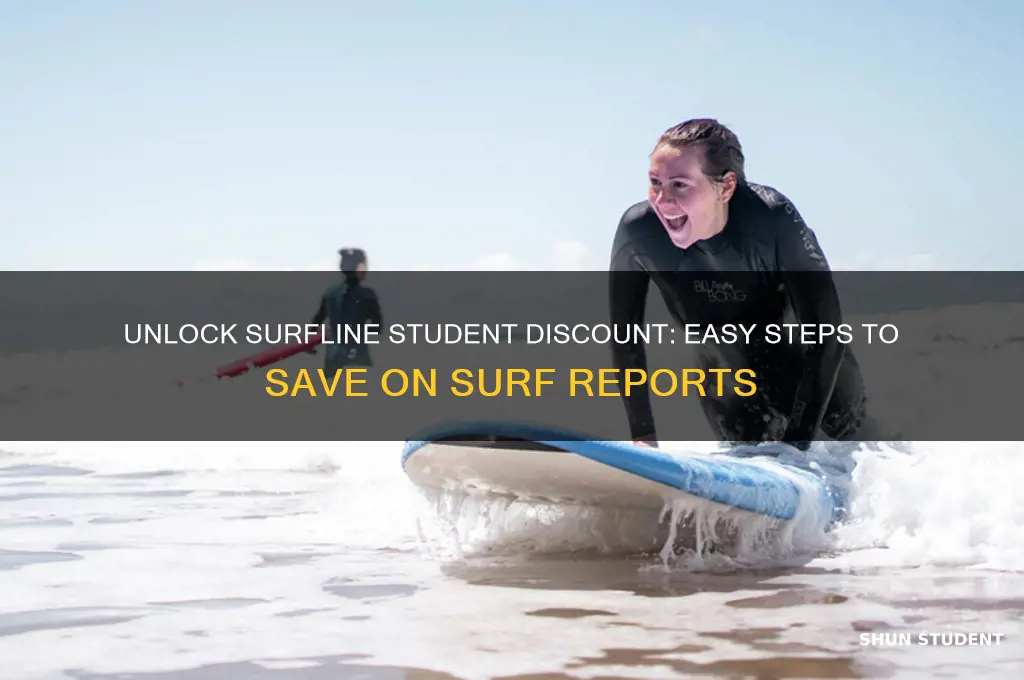 how to get surfline student discount