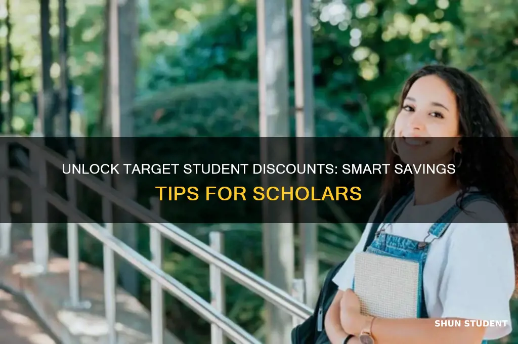how to get target discount student