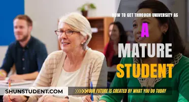 Mature Students: Strategies for University Success