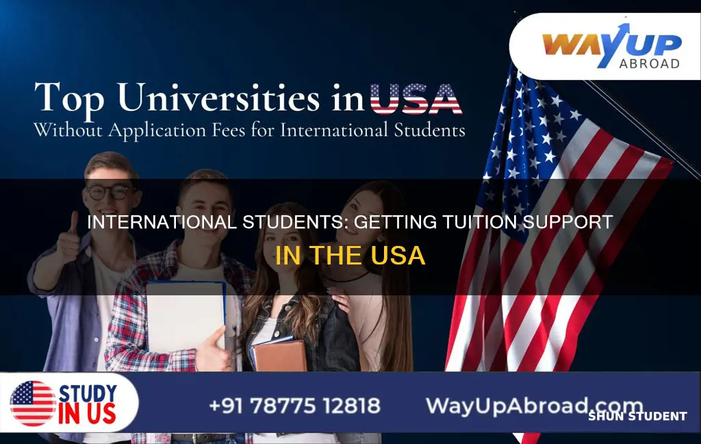 how to get tuition in usa as international student