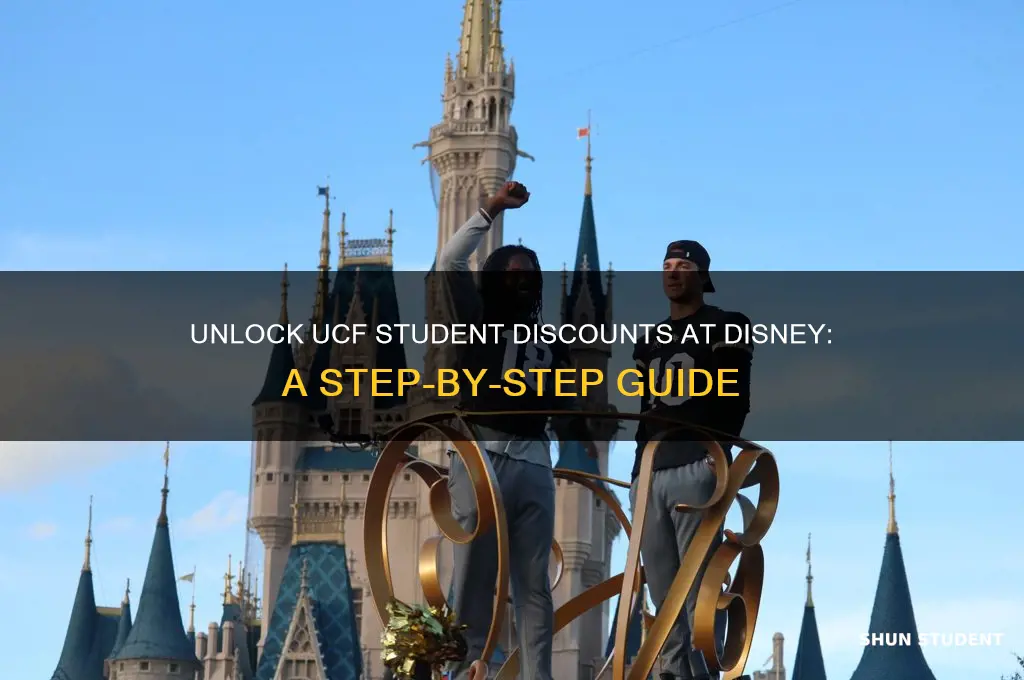 how to get ucf discount for students disn