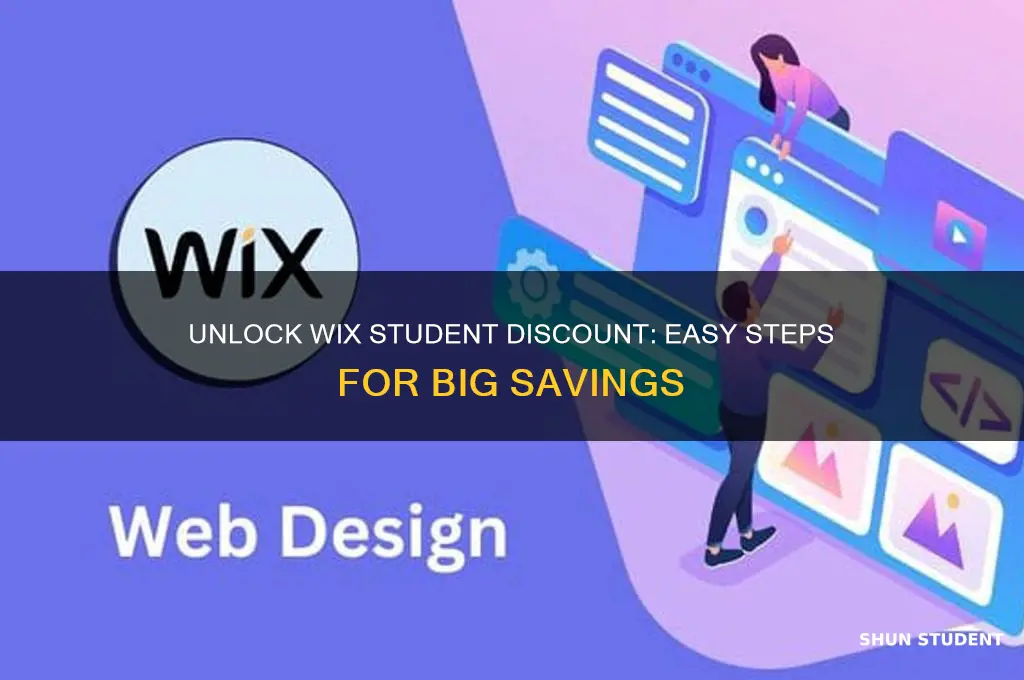 how to get wix student discount