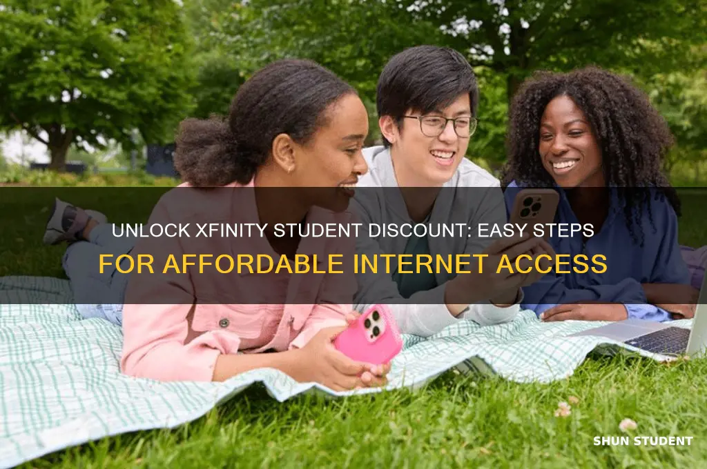 how to get xfinity student discount