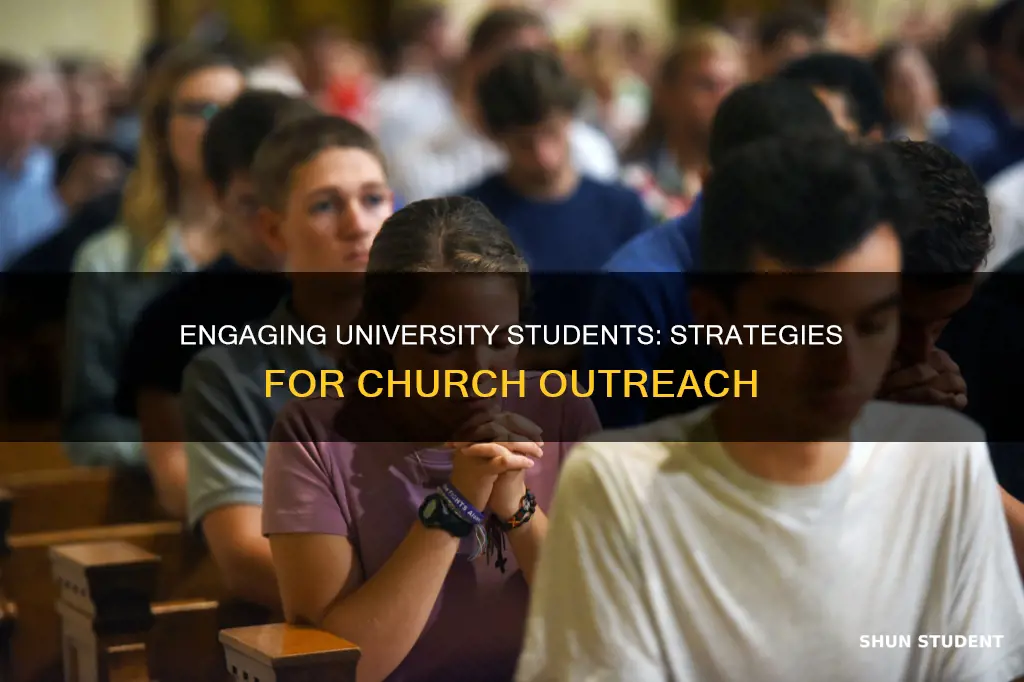 how to get your church shared with university students