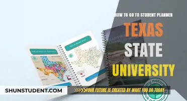 Student Planner: Texas State University Guide