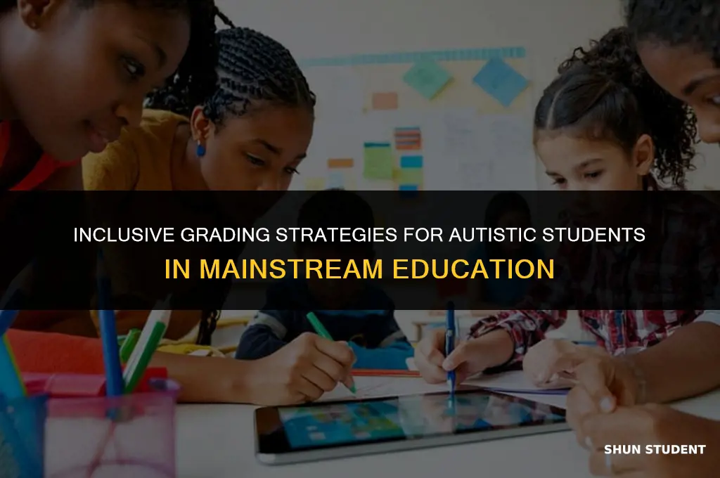 how to grade autistic students