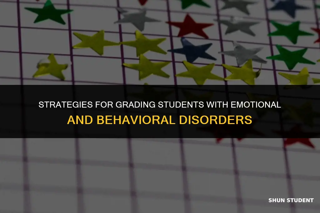 how to grade ebd students